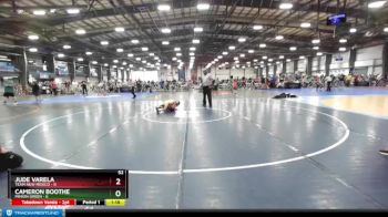 52 lbs Rd# 10- 4:00pm Saturday Final Pool - Cameron Boothe, Minion Green vs Jude Varela, Team New Mexico