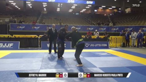 Marcos Roberto Paula Pinto vs Jeffrey N. Maddox 2026 Pan Jiu Jitsu IBJJF Championship