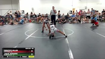 68 lbs Semifinal - Prentice Miller, Bad Karma vs Jaquil Rodgers, Dover Bandits