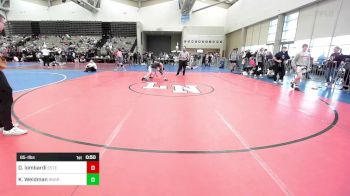 85-I lbs Consolation - Dominick Lombardi, Este Built vs Kayden Weidman, Bangor