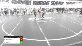 120 lbs Consi Of 8 #1 - Max Mckinlay, No Team vs Hansel Acte, Ike Mob