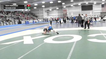 5 - 113 lbs 3rd Place Match - Richard Hyer, Riverbend vs Keith Fernandez, Granby