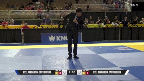 Emery Adalyn Merlos vs Itzel Alexandra Castro Peña 2025 Pan Kids Jiu-Jitsu IBJJF Championship