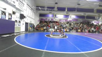 Girls 192 lbs Cons. Round 3 - Layla Toomey, Paradise Girls vs Kiana Alvarez, Pierce Girls