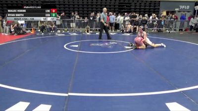 108 lbs 5th Place - Malec Ksebe, Lewes vs Ryan Smith, Cedar Grove