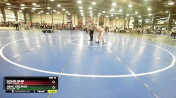 140 lbs Rd# 6- 9:00am Saturday Final Pool - Geno Orlandi, PA Silver vs Logan Haer, Terps Xtreme
