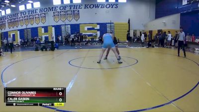 215 Gold Round 1 - Connor Olivares, Wellington Community Hs vs Caleb Gaskin, Camden County