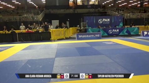 Taylor Kathleen Pedersen vs Ana Clara Regiani Arouca 2025 Pan Jiu Jitsu IBJJF Championship