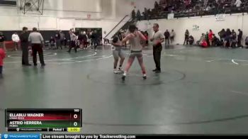 160 lbs Quarterfinal - Ellablu Wagner, Eagle Rock vs Astrid Herrera, Perris