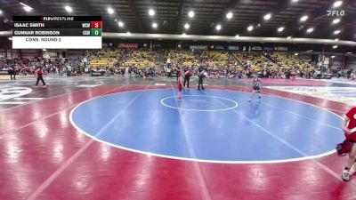 55 lbs Quarterfinal - Ollie Rusk, Whitewood Wrestling Club vs Jory Heinrich, American Outlaws Wrestling