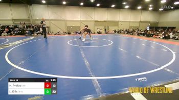 120 lbs Rr Rnd 6 - Hunter Avalos, LWA 14U vs Legend Ellis, Oklahoma Elite 14U