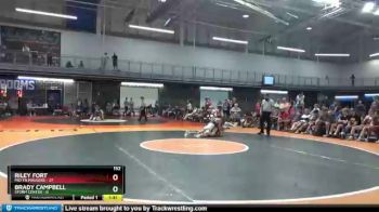 152 lbs Round 3 (6 Team) - Brady Campbell, Storm Center vs Riley Fort, Mid TN Maulers