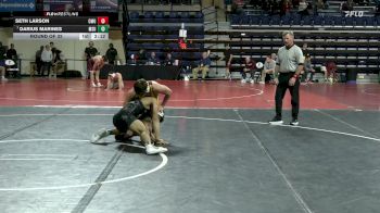 157 lbs Round Of 32 - Seth Larson, Central Michigan vs Darius Marines, Michigan State