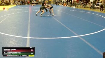100 lbs 1st Place Match - Isaac Staggemeyer, No-Nonsense vs Payten Sorbel, Flat Earth