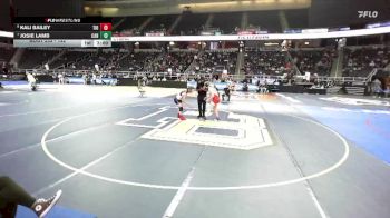 132 lbs Cons. Round 2 - Josie Lamb, Canandaigua-5 vs Kali Bailey, Tioga-4