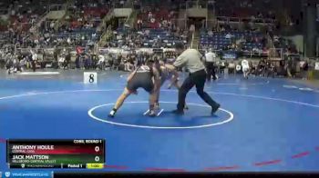 182 lbs Cons. Round 1 - Jack Mattson, Hillsboro-Central Valley vs Anthony Houle, Central Cass