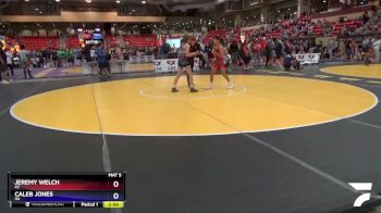 106 lbs Champ. Round 1 - Jeremy Welch, KS vs Caleb Jones, OK