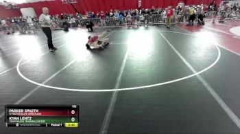 87 lbs Champ. Round 1 - Kyan Lentz, Team Nazar Training Center vs Parker Spaeth, X-Factor Elite Wrestling