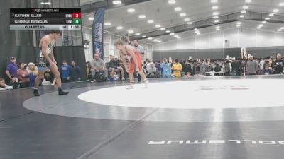 132 lbs Quarters - George Bringus, Greater Heights Wrestling vs Kayden Eller, Moen Wrestling Academy