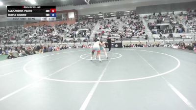 72 kg Cons. Sub-rd Of 16 - Alexandra Peato, Argo Wrestling Club vs Olivia Kinder, Eagle Wrestling Club