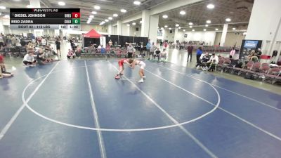 113 lbs Champ. Round 2 - Diesel Johnson, Oregon vs Reid Zadra, Colorado