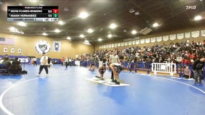 175 lbs Champ. Round 1 - Kevin Flores-Romero, Ridgeview vs Isaiah Hernandez, Foothill