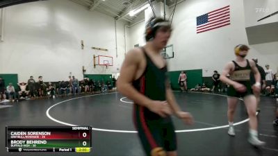 157 lbs Caiden Sorenson, Greybull/Riverside vs Brody Behrend, Buffalo High