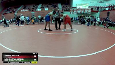 285 lbs Cons. Round 3 - Deandre Yarbrough, Whiteland Wrestling Club vs Shawn Jackson, Unattached