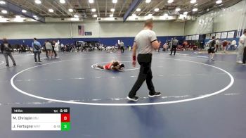 141 lbs Consi Of 4 - Malcolm Chrispin, Bridgewater vs Justin Fortugno, Wisconsin-Whitewater