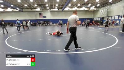 141 lbs Consi Of 4 - Malcolm Chrispin, Bridgewater vs Justin Fortugno, Wisconsin-Whitewater