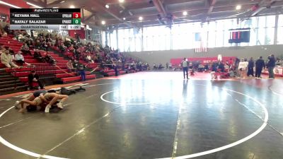 120 lbs Quarterfinal - Keyana Hall, El Paso Bel Air vs Nataly Salazar, El Paso Austin