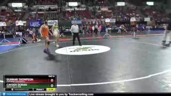 Cons. Round 2 - Cayden Doran, Great Falls Cmr vs Gunnar Thompson, Flathead (Kalispell)