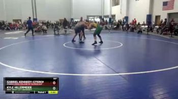 197 lbs Prelim - Gabriel Kennedy-Citeroni, Pennsylvania College Of Technology vs Kyle Hillermeier, New Jersey City University