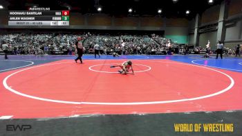 40 lbs Quarterfinal - Hoohaku Bantilan, Nakamura Wrestling vs Arlen Wagner, Wyoming Underground