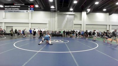 285 lbs Cons. Round 2 - Brady Comerford, FL vs William Chappell, GA