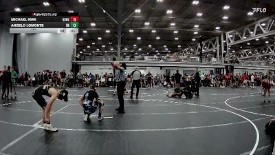 120 lbs Round 2 (6 Team) - Angelo Lomonte, Freakztyle Wrestling vs Michael Kirk, Orchard South WC