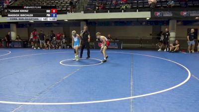 108 lbs Cons. Sub-quarters - Logan Krenz, Hawk Wrestling Club vs Maddox Birchler, PSF Wrestling Academy