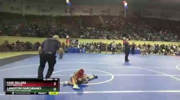 40 lbs Champ. Round 1 - Case Sellers, Elgin Wrestling vs Langston Marchbanks, Maverick Elite Wrestling