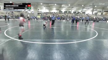 75 lbs Cons. Semi - Colt Blair, Fairview Jackets Youth Wrestling vs Austin Johnston, GroundZero