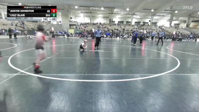 75 lbs Cons. Semi - Colt Blair, Fairview Jackets Youth Wrestling vs Austin Johnston, GroundZero