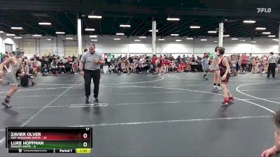 76 lbs Round 5 (8 Team) - Zavier Olver, Mat Assassins White vs Luke Hoffman, Kraken White