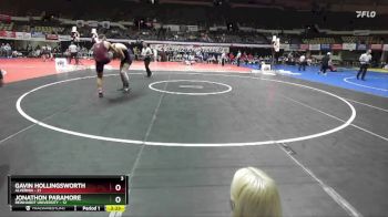 184 lbs Semis & Wb (16 Team) - Gavin Hollingsworth, Alvernia vs Jonathon Paramore, Reinhardt University