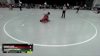 144 lbs Cons. Round 5 - August Katz, Ruthless Wrestling Club vs Alejandro Navarro, California