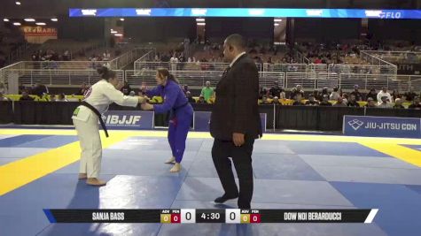 Dow Noi Berarducci vs Sanja Bass 2025 Pan Jiu Jitsu IBJJF Championship