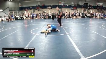 105 lbs Champ. Round 1 - Brandon Gaither, Olympia vs Tanner Hofman, Michigan Premier