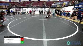 67 lbs Semifinal - Jack Cisneros, Skiatook Youth Wrestling vs Ted Fuggett-Henry, Comanche Takedown Club