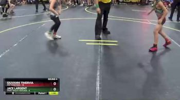 70 lbs Round 4 (6 Team) - Jace Largent, Steel Valley Psychos vs Giuvanni Tinervia, Mat Monsters