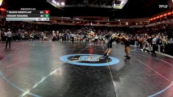 4A 215 lbs Champ. Round 1 - Mason Denetclaw, Gallup vs Vincent Esquibel, West Las Vegas