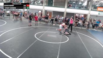 247-263 lbs 5th Place Match - Wyatt Ausmus, Bearcats vs Kavon Newby, Alton Little Redbirds Wrestlin