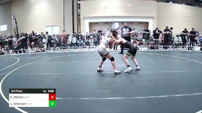 89 lbs 3rd Place - Emery Merlos, Surfside Rtc vs Landon Amerson, Shootbox WC